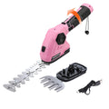 Cordless Hedge Shear/grass Cutter 2 In 1 Handheld Hedge Trimmer Grass