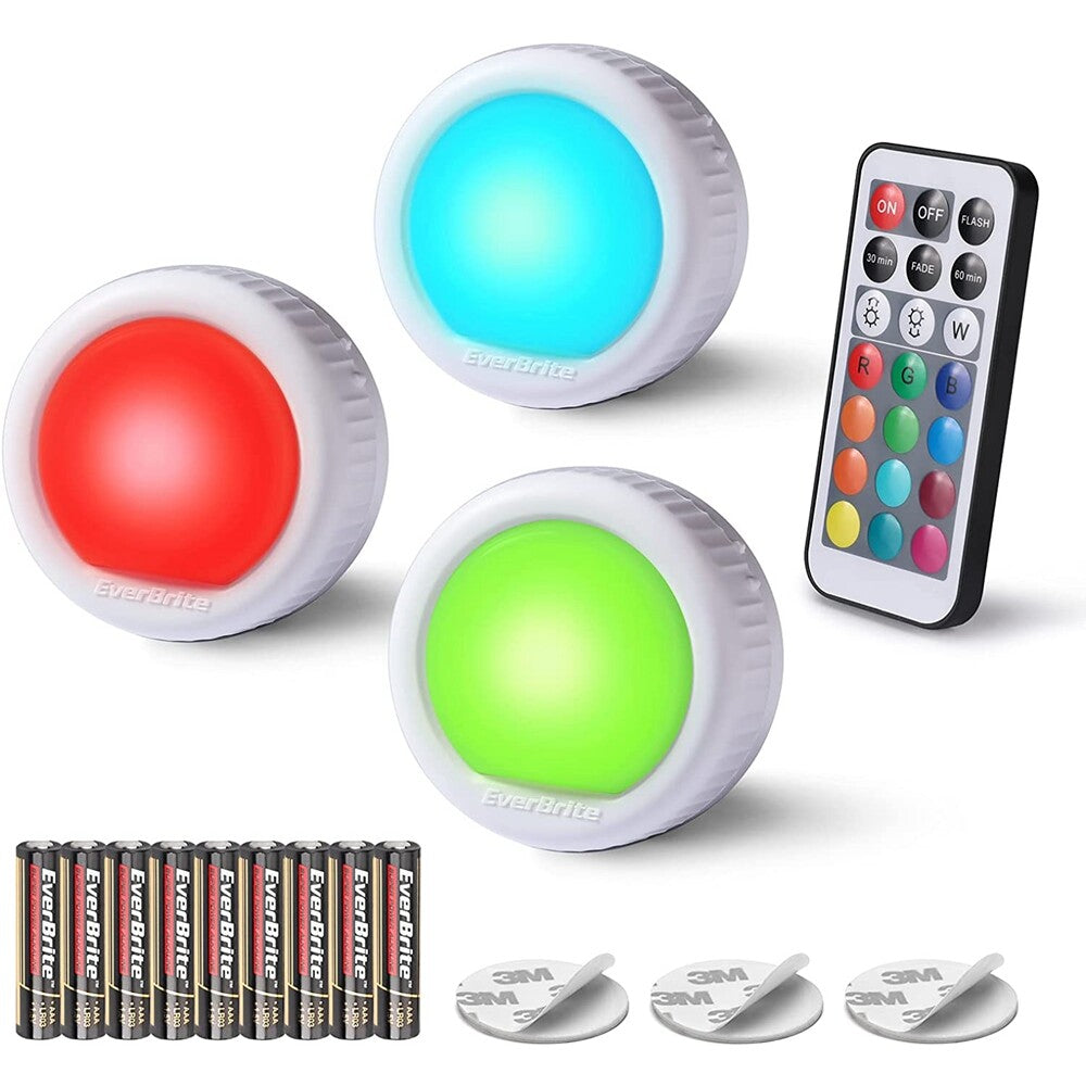 EverBrite Tap Light LED Puck Light by EverBrite