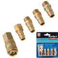 BlueSpot 5pc Euro Air Line Hose Fittings