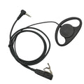 1*d-shape Earpiece Headset Ptt Mic Hidden For Yaesu Vertex Vx-1r 5r