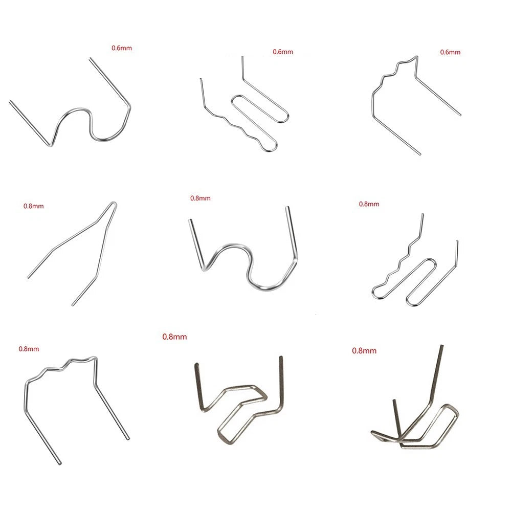 Hot Staples Hot Staple Stainless Steel 0.6/0.8mm For Car Bumper