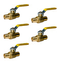 XFITTING 1" Pex B Ball Valve 5 Pack