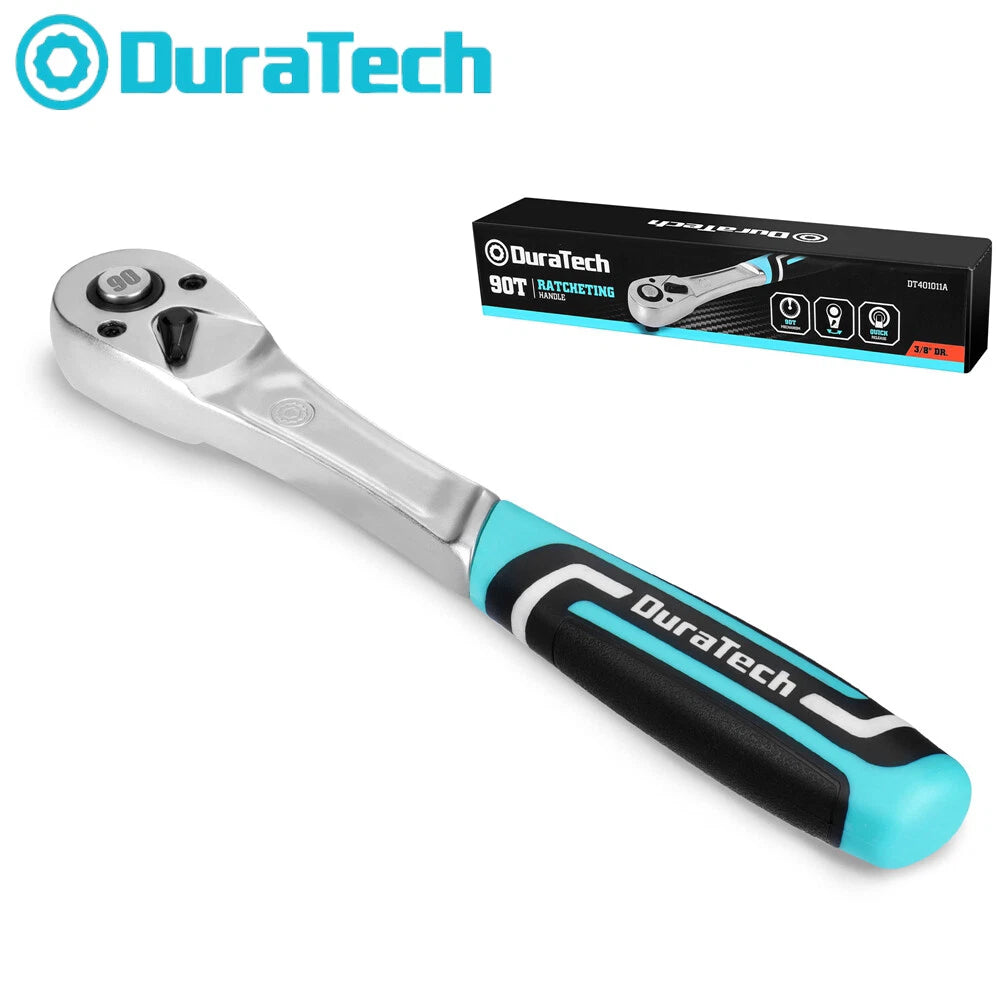 Duratech 3/8" Drive Ratchet 90-tooth Quick-release Ratchet Wrench