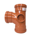 Floplast 110mm Underground Back Inlet Waste Bottle Gully