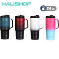 HAUSHOF 24oz Travel Mug Stainless Steel by HAUSHOF