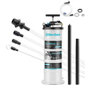 DURATECH Oil Change Fluid Extractor 6.5L Oil Extractor Pump Pneumatic/Manu<wbr/>al USA