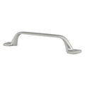Classic Sash Square Style 3-3/4" Satin Nickel Cabinet Pull Handle
