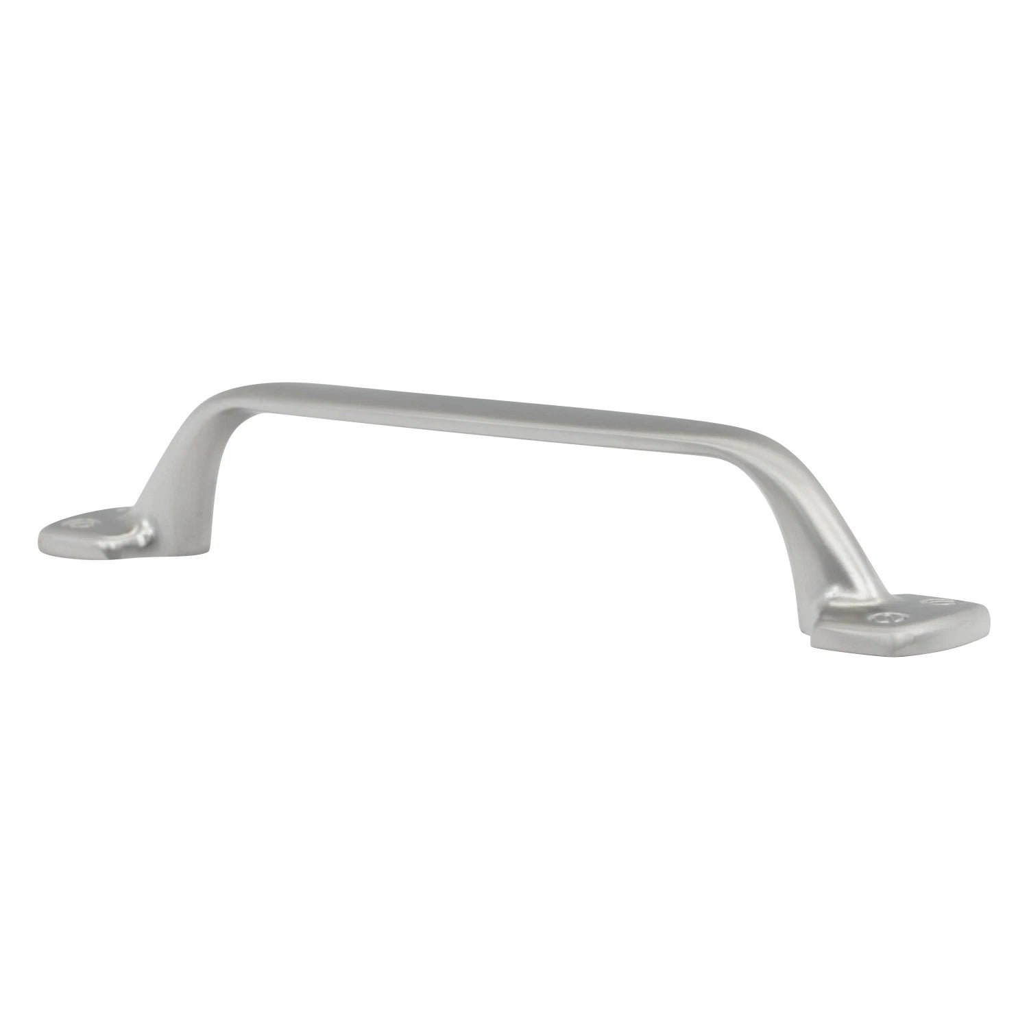 Classic Sash Square Style 3-3/4" Satin Nickel Cabinet Pull Handle