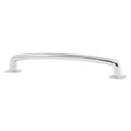 Industrial Style 6-5/16" Polished Nickel Kitchen Cabinet Pull Handle