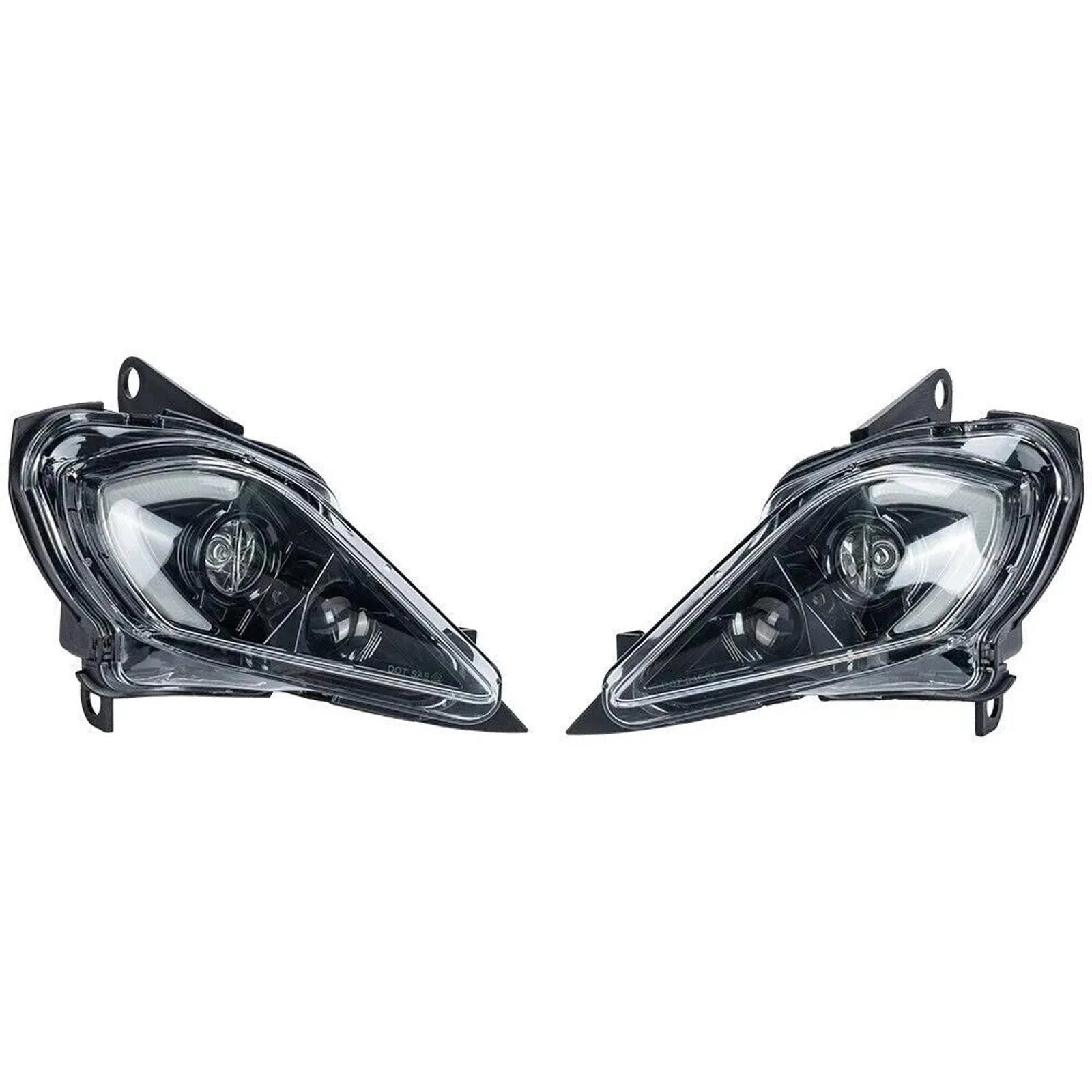 1pair Led Headlights Replacement For Yamaha Raptor | Built Supply Co