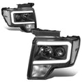 For 2009-2014 Ford F-150 Led Drl Tube Projector | Built Supply Co