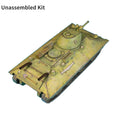 1:50 Soviet Bt-sv Light Tank Paper Model Vehicle Unassembled Military