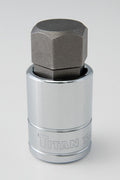 Titan 1/2-Inch Drive 21mm Hex Bit Socket by Titan