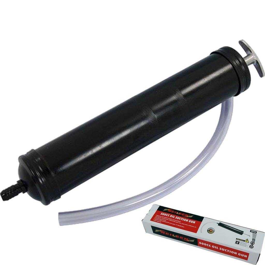 Neilsen Oil Suction Pump - 500cc Vacuum Liquid Transfer by Neilsen
