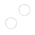 White Plastic Watch Movement Spacer Ring For 8200 Watch Movement