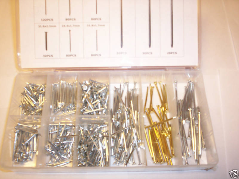 Common Household Nail Assortment