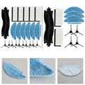 Vacuum Cleaner Main Brush Filter Mop Cloth Kit For Medion X20 Sw Md