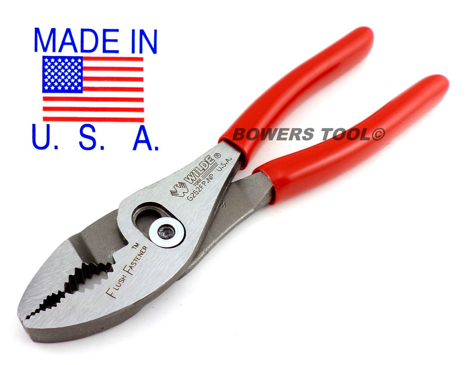 Wilde Tool 6-1/2" Combination Slip Joint Pliers