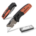 Workpro Folding Utility Knife Razor Blade Knife Quick Change Blade 10