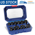 Workpro Impact Bolt & Nut Remover Set 3/8” Drive Bolt Extractor New