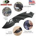 Mossy Oak Tactical Pocket Knife Survival Spring Assist Knife Hiking