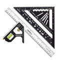 Arrow 7" Aluminum Alloy Carpenter Square & 12" Zinc Alloy Combination