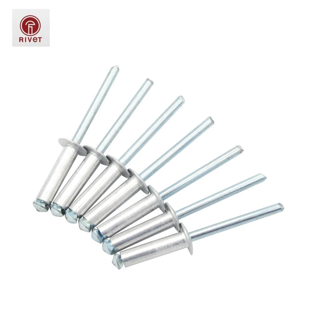 Din Den Iso 15977 M2.4/m3/m3.2 Round Head Open End Pop Rivet Dome 100