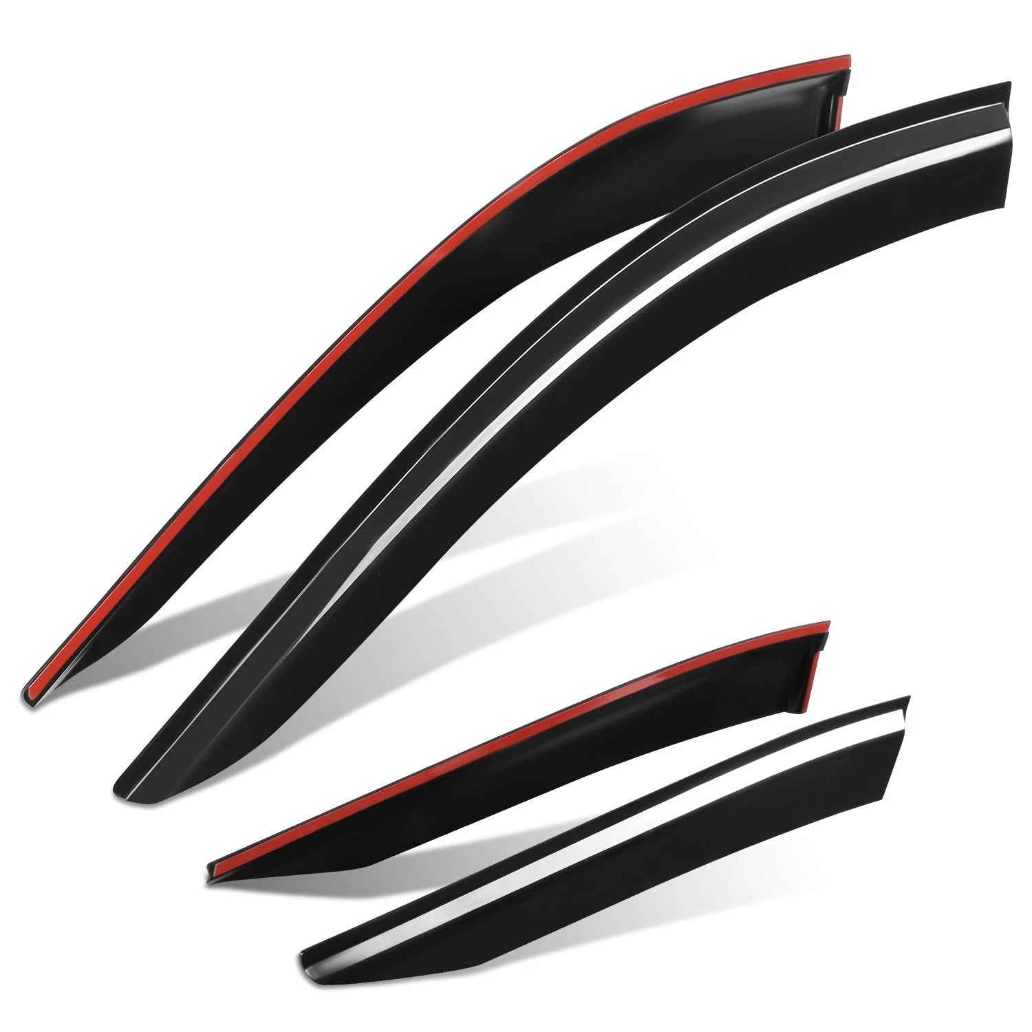 Fit 16-22 Toyota Prius Glossy 4-piece 3m Tape On | Built Supply Co