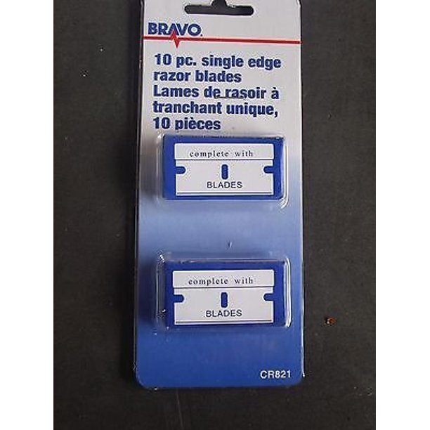 10 Piece Single Edge Razor Blades