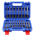 WORKPRO 19pc 3/8-Drive Extra Long Hex Bit Socket Set by WORKPRO