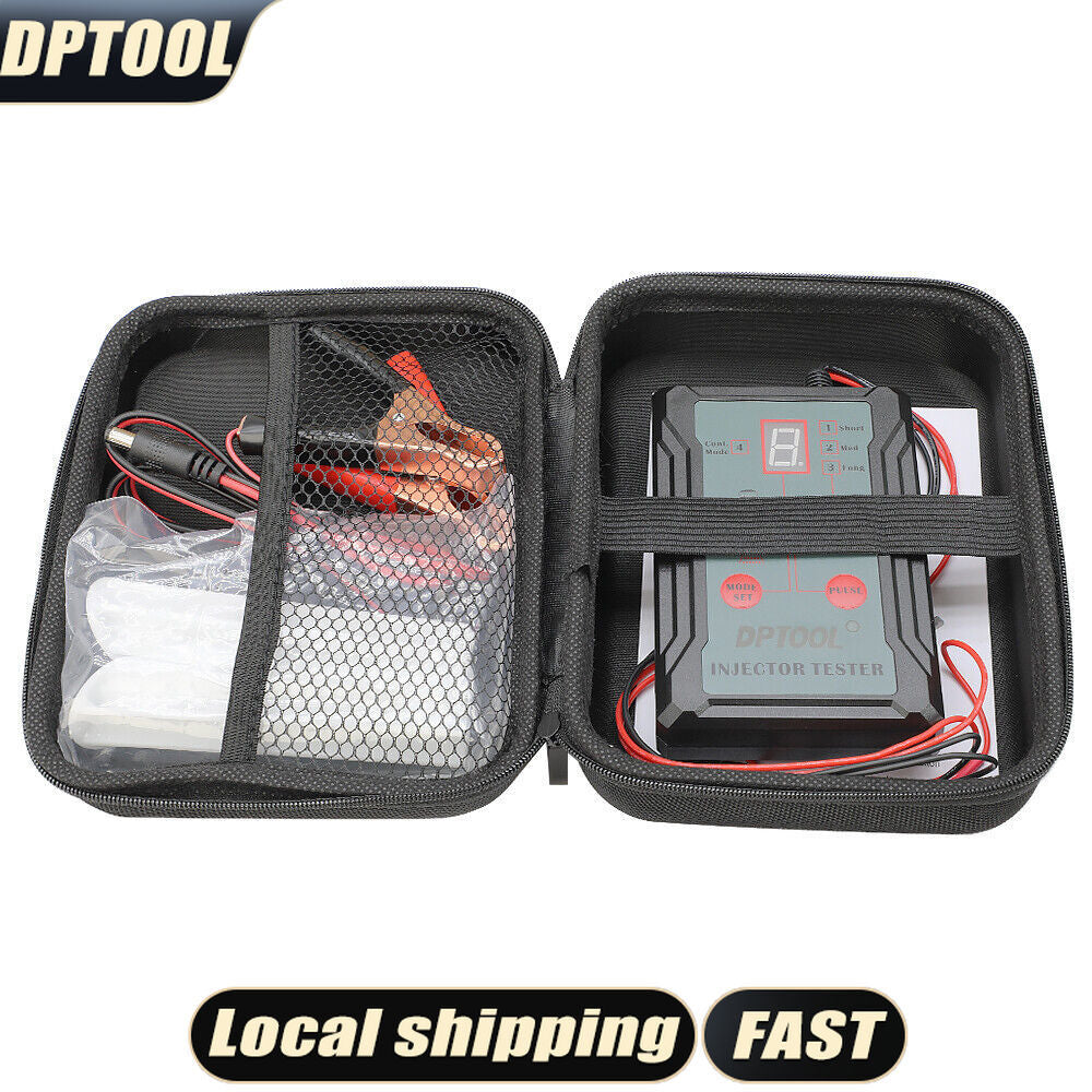 Universal Fuel Injector Tester Cleaner & Adapter DIY Cleaning Tools