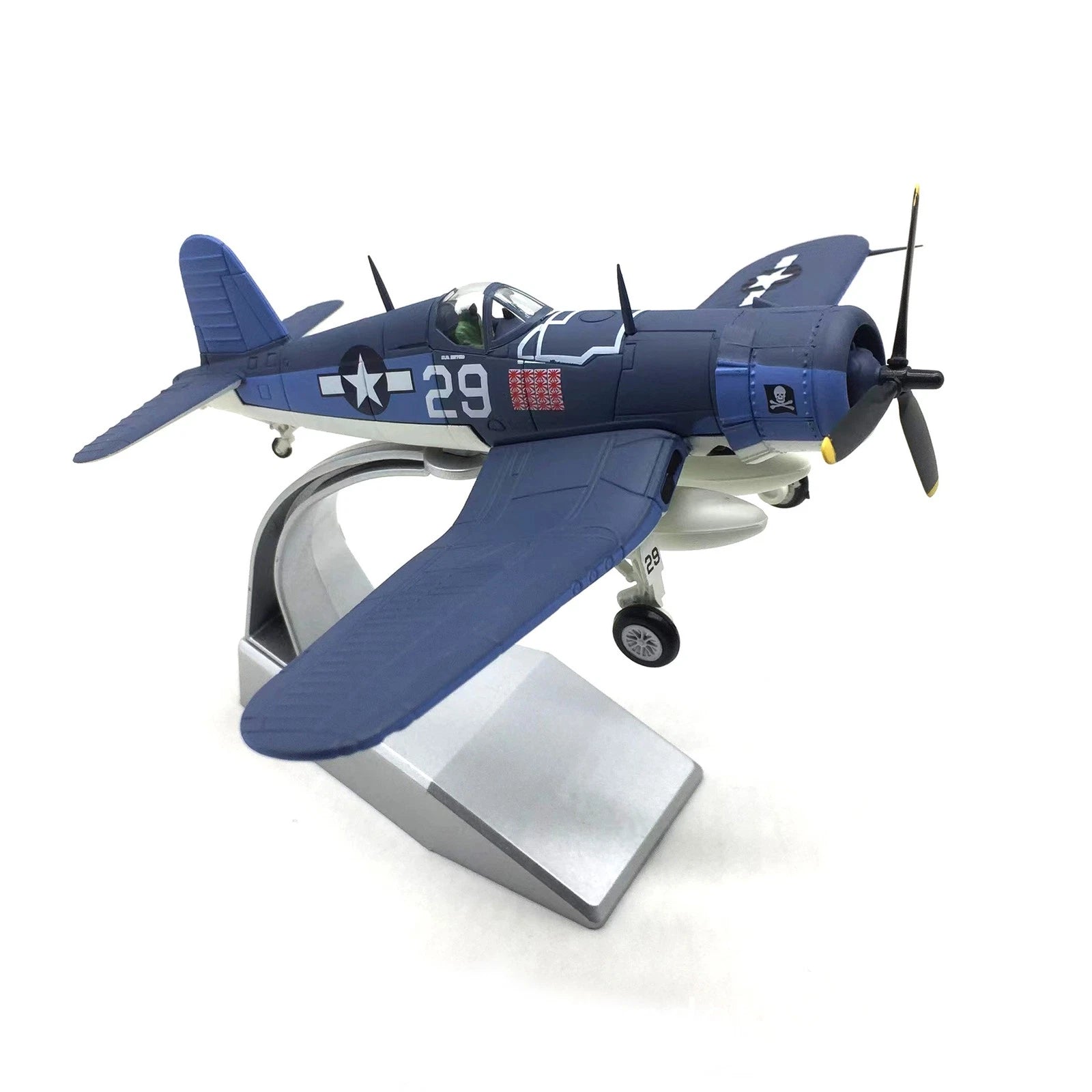 1:72 Ww Ii Us F4u-1 Pirate Military Fighter Aircraft Model Simulation
