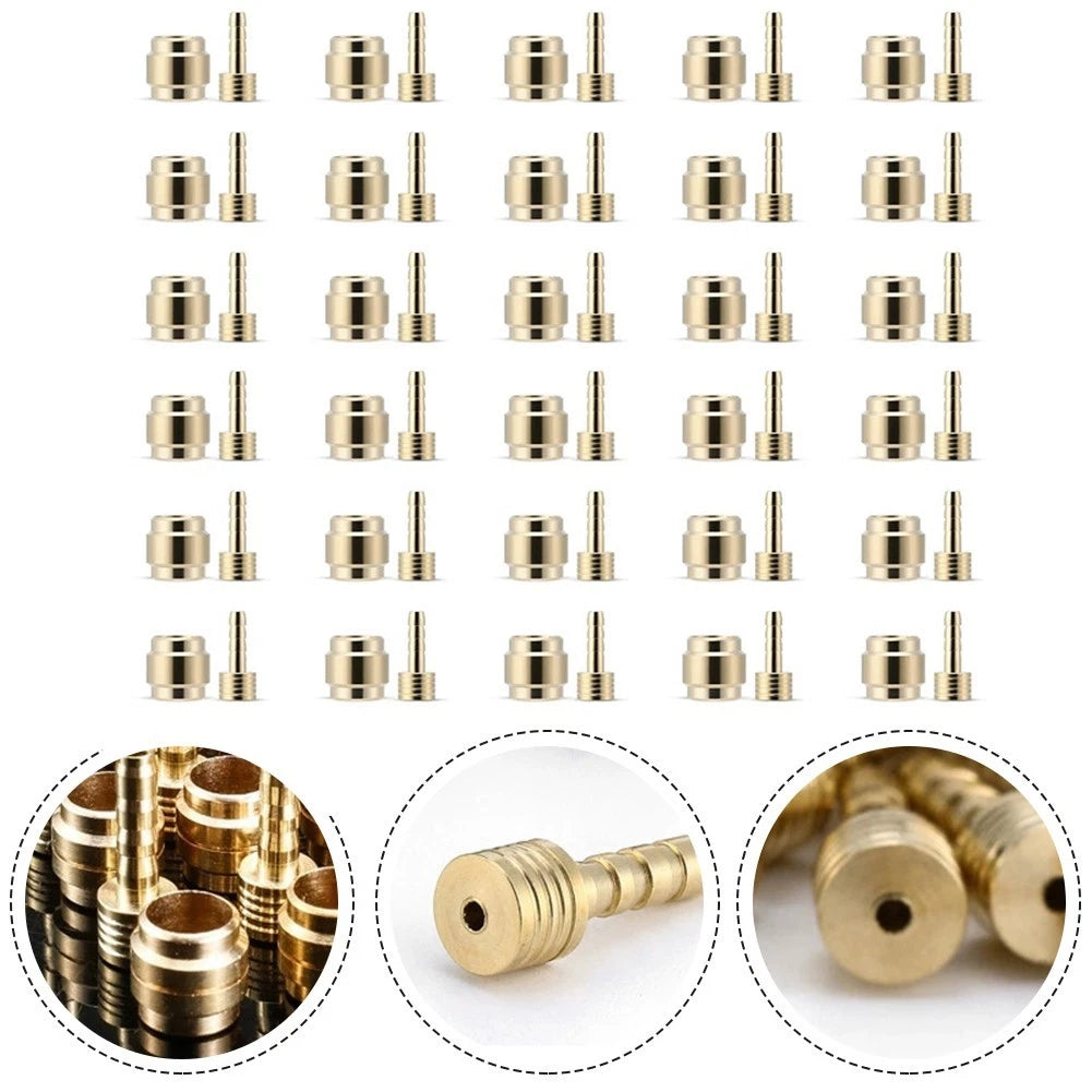 Bike Brake Olive And Brass Insert Set For E5 E7 Db3 Disc Brake Hose