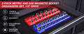 WORKPRO 1/2-Inch Magnetic Socket Organizer Set by WORKPRO