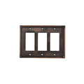 Wall Light Switch Plate Rocker Cover Tradition Brushed Oil-rubbed