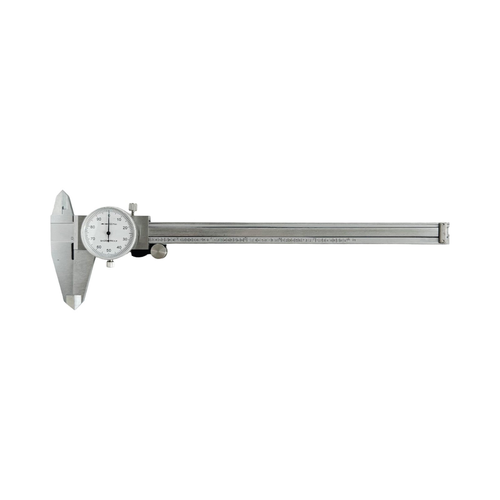 0-8" Dial Caliper Stainless Steel Precision Measuring Tool Inch 0.001"