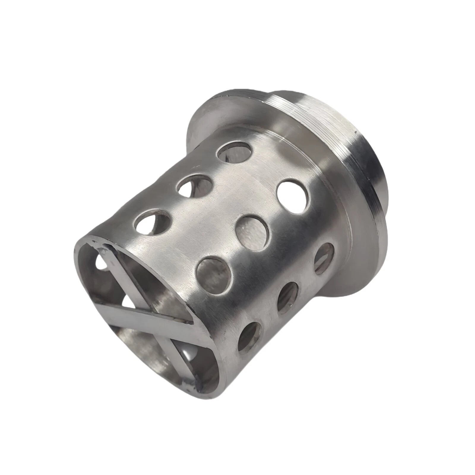 4"x 5.5" Perforated Stainless Steel Casting Flask Vacuum Casting