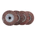 25 Pack 4.5-Inch Zirconia Resin Fiber Disc 36 Grit