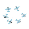 1cm 1/1000 Us Aircraft Carrier (F4f/sbd/tbd) Plane Model Xmas Gift