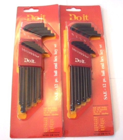 12pc Do It Best Ball End Allen Hex Key Set