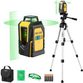 REXISO 360° Laser Level Tripod 100 FT Self Leveling Green Cr