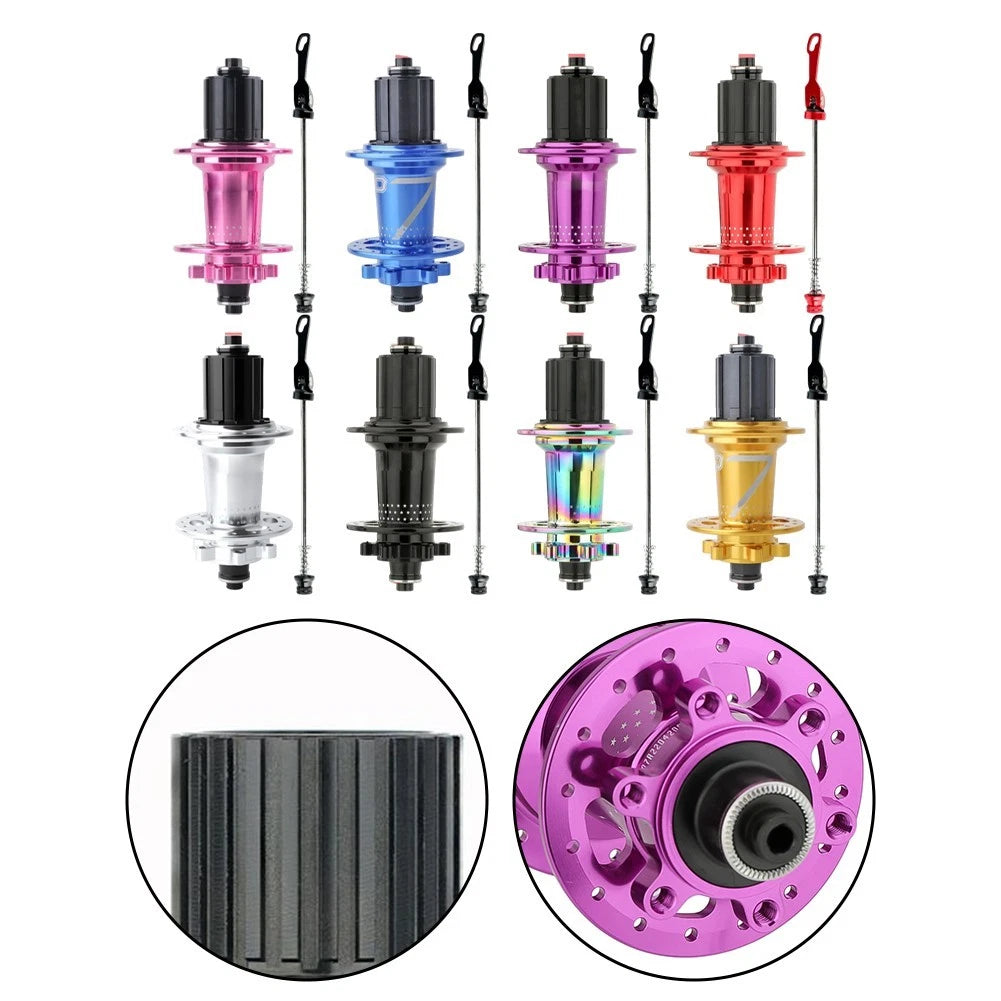 For Mountain Bike Rear Hub 32 Holes 135mm Axle With 7 Speed