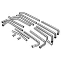 2.5" Od 18gauge Thickness 16 Exhaust Piping Various Bends Slip-fit