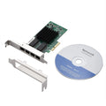 New 4 Rj45 Port Pci-e Gigabit Ethernet Card Adapter | Built Supply Co