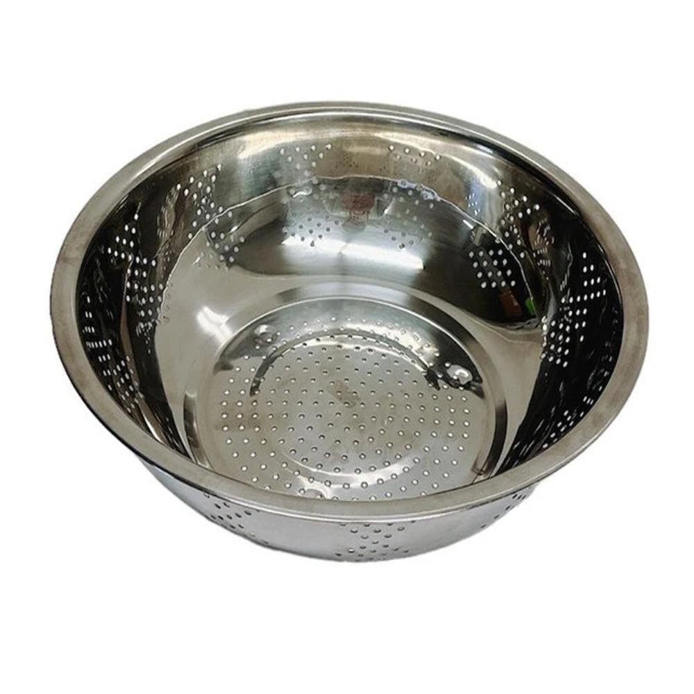 12" Stainless Steel Mesh Strainer, Food Sieve With Handles Great For