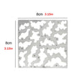 1/35 1/100 Steel Forest Camouflage Stenciling Template Spray Craft