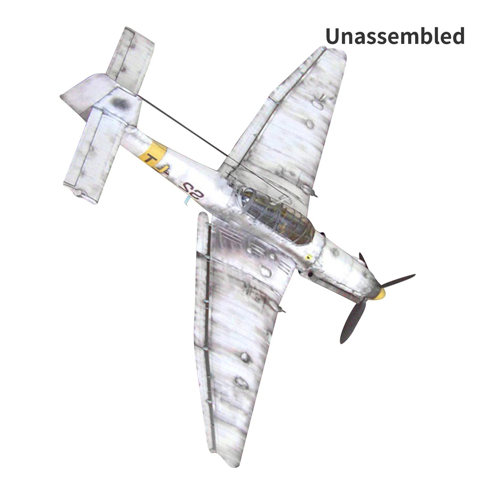 1:33 Ju-87 D-3 Junkers Dive Bomber Aircraft Model Plane Paper Craft