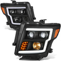 Fit 16-24 Nissan Titan Xd Black Housing Amber | Built Supply Co