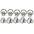 Tie Down Anchor Deck Stainless Steel D Ring Anchor Folding Pad Eye