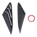 Side Louvers Decor for Kia K5 LX LXS GT 2021-2025 Quarter Window Black